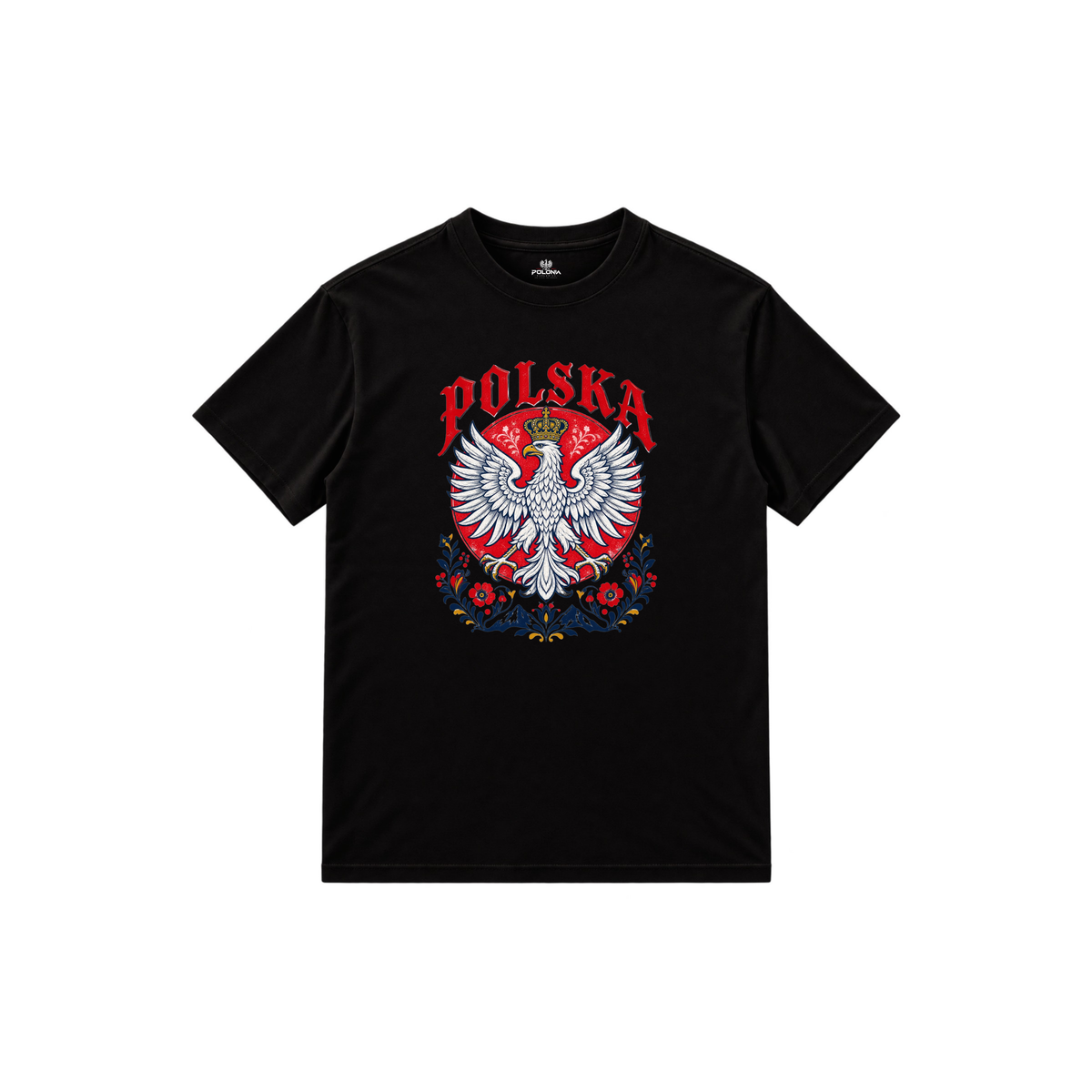 POLONIA WORLDWIDE® — HERITAGE T-Shirt Black